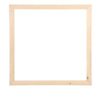 OSOLADY Marco de Lienzo de Madera Maciza 40 x 40 cm para Pinturas al Óleo, Impresión y Pósteres, Montaje DIY, Almacenamiento Fácil, Proyectos de Decoración del Hogar