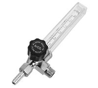 OSOLADY Medidor de Flujo de Argón y Co2 de Alta Precisión, Caudalímetro Industrial de 180 Grados, 1 Unidad, Aleación de Aluminio y Materiales Plásticos, Indicador de Flujo para Soldadura