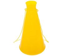 OSOLADY Megáfono Animador de Plástico Amarillo Portátil para Fiestas y Animación, Juguete para Hacer Ruido Función Alegre y Disfrute Visual