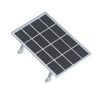 OSOLADY Mini Diorama Decorativo | Modelo de Panel Solar para jardín de Hadas en Miniatura | Pieza de Diorama para decoración de microescenas y montajes de Casas de muñecas (Horizontal)
