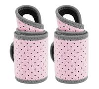 OSOLADY Muñequeras Deportivas para Voleibol Mujer, 1 Par Ajustable Compresión, Brazaletes Elásticos y Transpirables Rosa, Soporte Cómodo para Entrenamiento y Juego