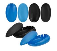 OSOLADY Oídos de Silicona Suaves y Cómodos para Tinte Profesional en Peluquería, 4 Pares Reutilizables para Uso Personal y Salones de Belleza
