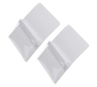 OSOLADY Organizador Magnético de Pared para Documentos y Bolígrafos Bolsa Magnética Transparente de PVC 16X21 CM Soporte para Pizarra Blanca y Refrigerador Set 2 Unidades para Oficina