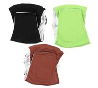 OSOLADY Pañales para Perros Machos Lavables Banda Abdominal de Poliéster, Talla Cintura 36-42 Cm, Paquete de 3 Unidades para Uso Interior y Exterior