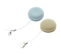 OSOLADY Paños de Limpieza para Pantalla Forma de Macarrón, Esponja Delicada Que Elimina Huellas y Grasa, 2 Piezas para Teléfono y Pantalla de Computadora