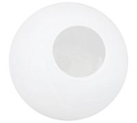 OSOLADY Pantalla de globo de vidrio: E14, redonda, esmerilada, de repuesto para lámpara colgante y aplique de pared, decoración del hogar, diámetro del orificio de 2,8 pulgadas.
