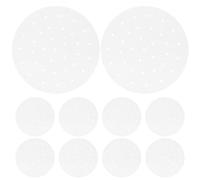 OSOLADY Papel Redondo para Barbacoa y Resistente al Aceite, 100 Hojas para Hornear y Cocinar en Hornos Convencionales y Bbq Color Aleatorio