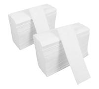 OSOLADY Paquete 2 Toallas Desechables de Mano Estériles 200 Hojas Cada, Papel Grueso y Absorbente, Suaves y Resistentes, para Cocina, Restaurante y Baño, Servilletas Higiénicas