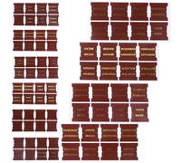 OSOLADY Pestañas Bíblicas 10 Hojas y 80 Pegatinas para Marcar Libros de Cuero Biblia Fuente Fácil de Leer, Ahorro para Estudio y Organización