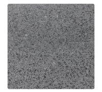 OSOLADY Piedra para asar carne de 5,9 x 5,9 x 1,2" | Azulejos para asar sobre encimera | Placa de piedra para horno y barbacoa para cocinar carne, pescado, verduras y pizza.