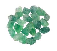 OSOLADY Piedras Ornamentales de Fluorita Verde Natural para Hogar y Acuarios, 500g Formas Únicas para Espacios Tranquilos y Relajantes