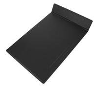 OSOLADY Porta Cheques Magnético A4 Negro Soporte para Bolígrafo, Carpeta para Restaurante, Bloc de Notas para Servidor y Tarjetero Resistente para Menú y Cuentas