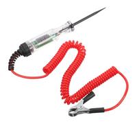 OSOLADY Probador Eléctrico Digital para Vehículos Pantalla Lcd, Alambre de Resorte Flexible, Rango 3-48v, Herramienta de Diagnóstico Automotriz para Prueba de Circuitos y Luz de Prueba