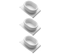 OSOLADY Protector para Cortadora de Verduras de 3 Piezas, Multifuncional y Extraíble, de Plástico Pp Blanco, Protege Manos y Es Fácil de Limpiar para Cocinar