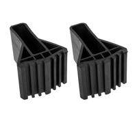 OSOLADY Protectores de Pie Antideslizantes de Caucho para Escalera Plegable, Almohadillas Niveladoras Multifunción para Uso en Interior y Exterior Estilo Aleatorio