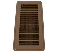 OSOLADY Rejilla de Ventilación para Piso de Hierro Marrón Fácil Instalación y Circulación de Aire para Edificios Residenciales y Comerciales