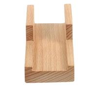 OSOLADY Soporte de madera para rollos de sushi: Estante para rollos de sushi de estilo japonés - Soporte individual de madera para tacos - Bandeja novedosa para servir sashimi en restaurantes y
