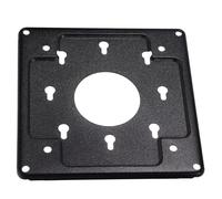 OSOLADY Soporte de Montaje Metálico para Mini PC Compatible Bastidor de Monitor, Placa Trasera de Seguridad para Monitor Pequeño, Instalación en Pared para Ahorro de Espacio