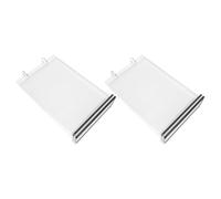 OSOLADY Soporte para Menú Multipágina A6 Vertical 9,5 X 14,5 CM, Porta Carteles de Escritorio para Exhibición en Bares y Restaurantes, Acrílico Desmontable