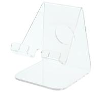 OSOLADY Soporte para Teléfono Móvil Acrílico Tamaño Compacto y Diseño Resistente, Soporte de Escritorio Transparente para Exhibición en Espacios de Trabajo y Hogar