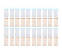 OSOLADY Tarjetas de Asistencia para Máquina de Fichar Empleados de Papel, Doble Cara, 190 Hojas para Registro Horario en Oficina o Almacén