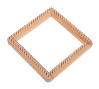 OSOLADY Telar de Tejer Cuadrado de Madera 20x20 Cm para Diy, Fácil de Usar, Máquina Manual para Hacer Bufandas y Chales en Proyectos Creativos