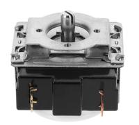 OSOLADY Temporizador Mecánico de Hierro con Interruptor de Cocina Cuenta Regresiva de 60 Minutos, Diseño Redondo para Horno Eléctrico para Hornear y Cocinar