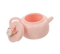 OSOLADY Tetera de Cerámica Floral Retro para Infusión de de de Viaje Elegante y Práctico para Oficina y Hogar
