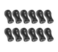 OSOLADY Tiradores de Cordón para Borlas Soporte de Seguridad 12 Piezas para Cortinas Accesorios de Ventana
