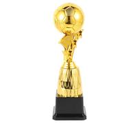 OSOLADY Trofeo de Fútbol Copa Deportiva Plástico para Premios Escolares y Competiciones, Diseño Creativo Tamaño Mini para Equipos y Clubes Infantiles Reutilizable