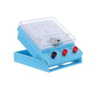 OSOLADY Voltímetro para laboratorio de ciencias: voltímetro con rango de 0-3V/15V para laboratorio de ciencias físicas - Medidor de voltaje analógico para pruebas eléctricas de estudiantes