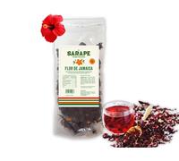OsoRetail Flor de Jamaica Premium 100 g | Hibiscus Seco Mexicano | Infusiones, Aguas Frescas y Cocina Gourmet