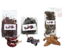 OsoRetail Pack 3x100g Chiles Secos de Mexicanos Premium (Ancho, Guajillo, Chipotle) | 3 × 100 g | Secado al Sol, Sin Conservantes