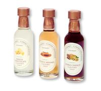 OsoRetail pack de 3 botellas de sirope de café | Funlab Select Almíbar de Choco Dubai, Almíbar de Caramelo Salado y Almíbar de Chocolate Blanco | para cafés y bebidas calientes | 3x 45ml