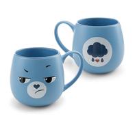Osos Amorosos Brummbärchi 62825 - Taza de Porcelana, 400 ml, 8 x 9 cm, Azul,diseño Cuidado, Adorable Accesorio para Cocina, Oficina y hogar,Dulce Regalo para Personas Especiales