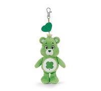 Osos Amorosos Glücksbärchi 62803 - Colgante para Bolso 15 cm, Verde,Adorable y Dulce Accesorio de Peluche, Llavero para Bolso, Mochila y Coche