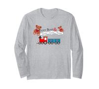 Osos de Peluche y Trenes Choo Choo | Frase Divertida para fanáticos del K-Pop Manga Larga