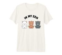 Osos Divertidos y Lindos de In My Zen, para Yoga Kawaii, sin estrés Camiseta Premium