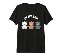 Osos Divertidos y Lindos de In My Zen, para Yoga Kawaii, sin estrés Camiseta Premium