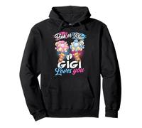 Osos Rosa O Azul Gigi Te Ama Revelación De Género Sudadera con Capucha