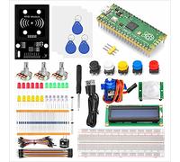 OSOYOO Kit de Aprendizaje de programación de Hardware Python Raspberry Pi Pico | Tutoriales de programación gráfica y MicroPython | Incluye Raspberry Pi Pico con encabezado pre-Soldado