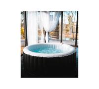 O'Spazia SPA Inflable 4 plazas Redondas - Diámetro: 185 cm - Filtro y Lona Incluido