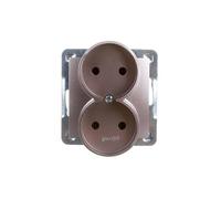 Ospel GP-2YR/m/23 - Toma de Corriente (Titanio, IP20, 16 A, 71 mm, 45 mm, 71 mm)