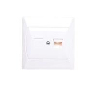 Ospel GPK-1A/F/00 - Toma de Corriente (IP20, 82 mm, 31 mm, 82 mm, 42 g), Color Blanco