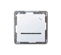 Ospel ŁP-3YS/m/00 interruptor eléctrico Blanco - Accesorio cuchillo eléctrico (Blanco, IP20, 250 V, 16 A, 71 mm, 40 mm)