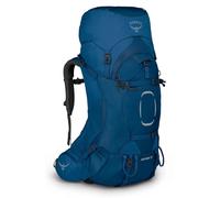 Osprey Aether 55 Mochila de Hombre para excursiones, Azul (Deep Water Blue), Talla L/XL