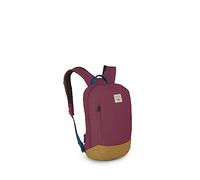 Osprey Arcane Small Day mochila unisex para desplazamientos diarios Allium Red/Brindle Brown O/S
