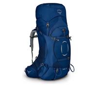 Osprey Mochila Ariel – 55 L, torso ajustable y cubierta para lluvia, XS/S Azul