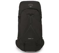 Osprey Atmos AG LT Mochilas para hombres - Suspensión ventilada AntiGravity - Compartimento interno para depósito de hidratación - Cubierta para lluvia incluida, Black, S/M, 65 L