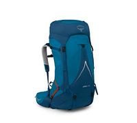 Osprey Atmos AG LT Mochilas para hombres - Suspensión ventilada AntiGravity - Compartimento interno para depósito de hidratación - Cubierta para lluvia incluida, Night Shift/Scoria Blue, S/M, 50 L